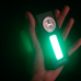 Ліхтарик світлодіодний сигнальний, білий, зелений, червоне світло, COB, 500 лм, FLAGGER